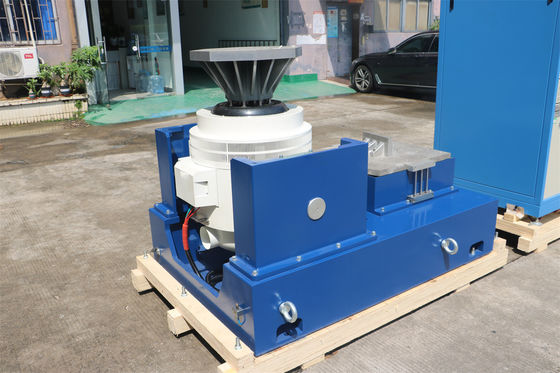 Goede prijs 20 KN Elektrodynamisch Schudtafelsysteem met 500x500mm Verticale en Horizontale Trillingstafel online
